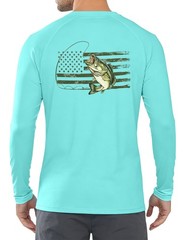 Twekfish Men’s UPF 50+ Fishing Shirt, Long Sleeve UV Protection Sun Shirt, Qu…