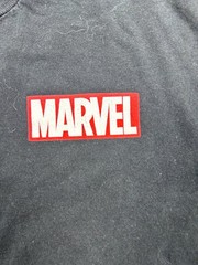 Marvel Spider-Man Men’s Black L T-Shirt Graphic Print 100% Cotton Crew Neck Tee