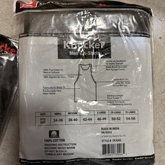 6 Pieces Black 3xL A Shirt/ Tang Top Special Last Of Inventory Best Quality