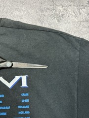 Vintage 1996 Bon Jovi These Days Rare Tour T-Shirt Single Stitch Black Size XL