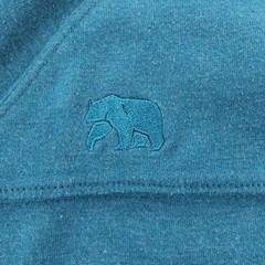 The Normal Brand Men’s Teal Long Sleeve Henley Shirt Size Large