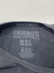 Famous Stars and Straps Preshrunk Graphic T Shirt Mens Size 2XL Black