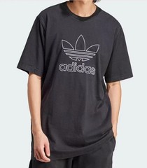 ADIDAS ORIGINALS MENS OUTLINE TREFOIL TEE SHIRT Embroidered #IU2347 2XL NWT