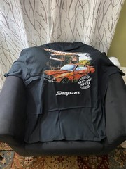 SNAP-ON Junkyard Jewel Car Vintage Men 2XL Black Steel Graphic T-shirt