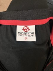 Haas Racing F1 Team Polo Shirt Moneygram Men’s Size EUR Large L