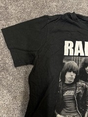 RAMONES, RAMONES 1-2-3-4 CLOTHING CO. Size M SHORT SLEEVE TEE SHIRT, EUC
