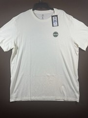 Converse All Star Graphic Star Logo Cream XL Short Sleeve T-Shirt NWT