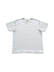 Vintage Bronson Mfg. Co. Tubular Heavyweight Cotton T-Shirt White Size L