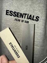 NWT FEAR OF GOD ESSENTIALS T-SHIRT SS22 “Dark Oatmeal” AUTHENTIC (SIZE XXS-XXL)