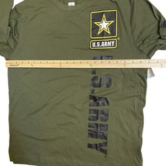 NWT Official US Army Licensed Logo Long Sleeve T-Shirt Green Men’s Size L
