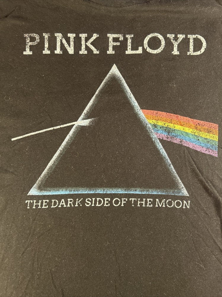 Pink Floyd dark side of the Moon Old Navy men’s black shirt size medium