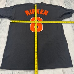 VTG Cal Ripken Jr Baltimore Orioles T Shirt L Cooperstown Collection Baseball
