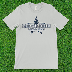Dallas Cowboys Football NFL Rebuilding Funny Screen Printed t-shirt