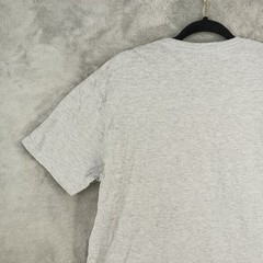 NWT GILDAN Men Crew Neck Classic T-shirt LARGE Softstyle Cotton Blend Gray Knit