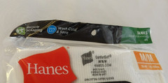 New HANES White 3 Pack TAGLESS Tanks Shirts 100% Cotton Size M (38-40″)