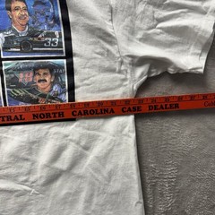 VTG 90s NASCAR Racing Country Time Lemonade Memorial Graphic T Shirt White XL