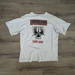 Rare Vintage Megadeth 1995 Tour Corrosion Of Comformity T-Shirt Size: XL