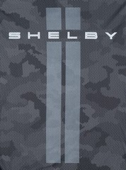 Shelby Camo Carbon Fiber Design T-Shirt – Moisture Wicking, 100% Polyester In…