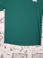 Adidas AEROREADY Men’s T-Shirt Green Size S Short Sleeve Performance Fit