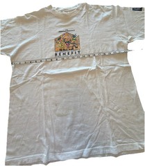VTG 1998 GAP Jericho Project Winter Benefit T Shirt Large Made USA Charity Event