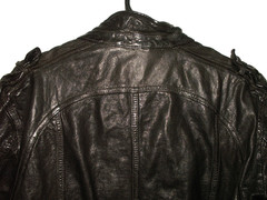 Men’s All Saints MCKAY LEATHER SHIRT jacket overshirt L (ref79) £149.99!!!!!