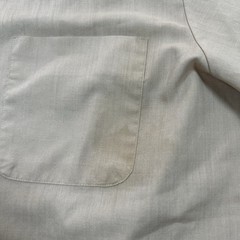 Vintage 70s Mr. California Loop Collar Button Up Shirt Men’s Size XL Polycotton