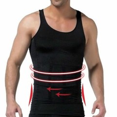 New Men’s Slimming Body Shaper Compression T-Shirt Round Neck Short Sleeve Top