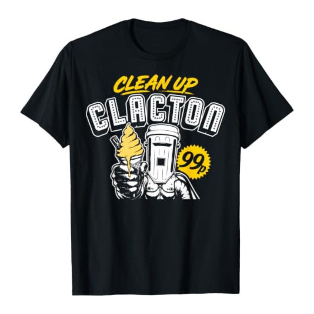 Count Binface Shirt Count Binface Votes Clean Up Clacton Sweatshirt T-shirt