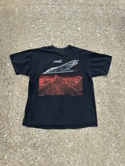 Vintage faded 1989 stealth fighter F117 military shirt