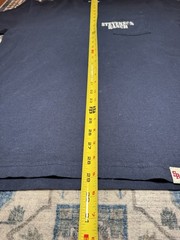 Stevenson Ranch T-Shirt Mens Medium Blue S/S “Not My First Rodeo” 1 Chest Pocket
