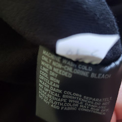Uniqlo Mens XL Black Mock Neck Long Sleeve Shirt Minimalist Neutral NWOT