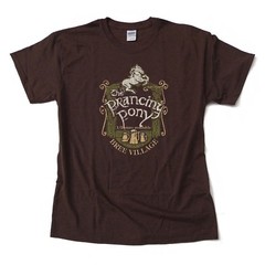 Lord of the Rings “Prancing Pony” high-quality screen-printed T-Shirt S-3XL