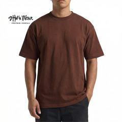 Shaka Wear 6.0 oz Active Short Sleeve T-Shirt (Black/White)