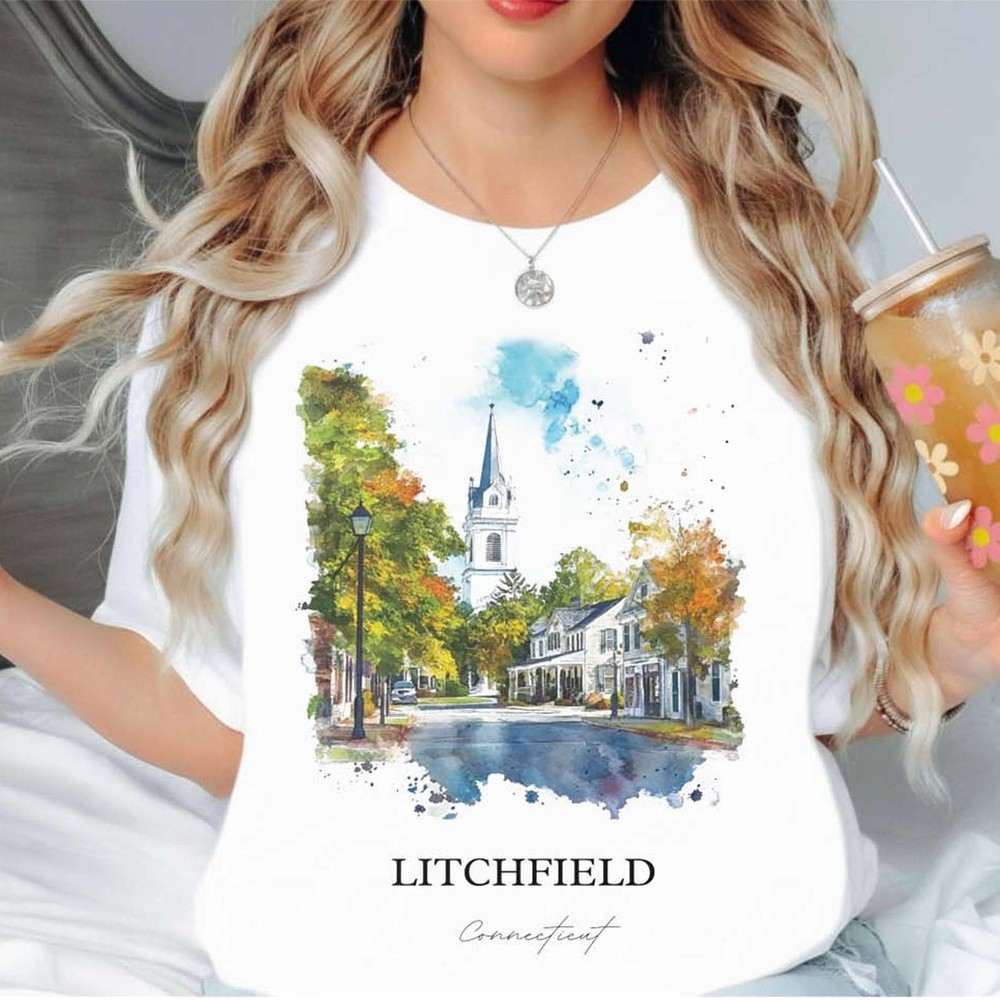 Litchfield Connecticut Unisex Shirt Travel Gift Trip Lover Souvenir Tee
