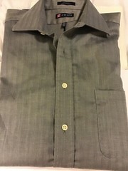 Chaps Button down shirt size 16-161/2. 34/35 Easy care
