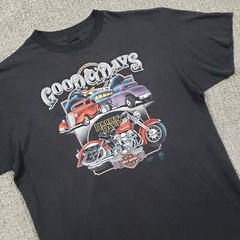 Vintage 1988 3d Emblem Harley Davidson Shirt Mens XL Good Ol Days 1980s USA