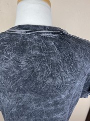 VTG Nirvana Smiley Face Acid Wash T-Shirt Size Medium 90’s Grunge Band Yellow