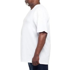 Kirkland Men’s 6-pack White 100% Cotton Crew Neck T-shirt S M L XL XXL 3XL