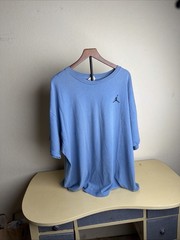 Vintage UNC blue Nike Jordan Short sleeve t shirt Mens Size XXL