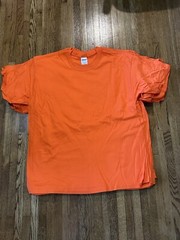 Lot Of 12 Gildan XL Tee Shirts Orange