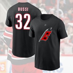 HOT! Brandon #32 Bussi Carolina Name & Number Player Fans Hurricane Gift