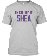 Naming Wrongs Shea Grey – Im Calling It T-Shirt Made in the USA Size S to 5XL