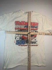 Talladega NASCAR T Shirt 2015 Spring Race Weekend 500 Miles Racing Tee M Thunder