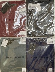ROBERT BARAKETT Montreal Pima Cotton, Cotton, or Cotton BLND T-shirts; Crew/V-NK