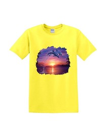 T-Shirt S to 2XL 3XL – DOLPHIN LEAP of faith water waves resort fun adult