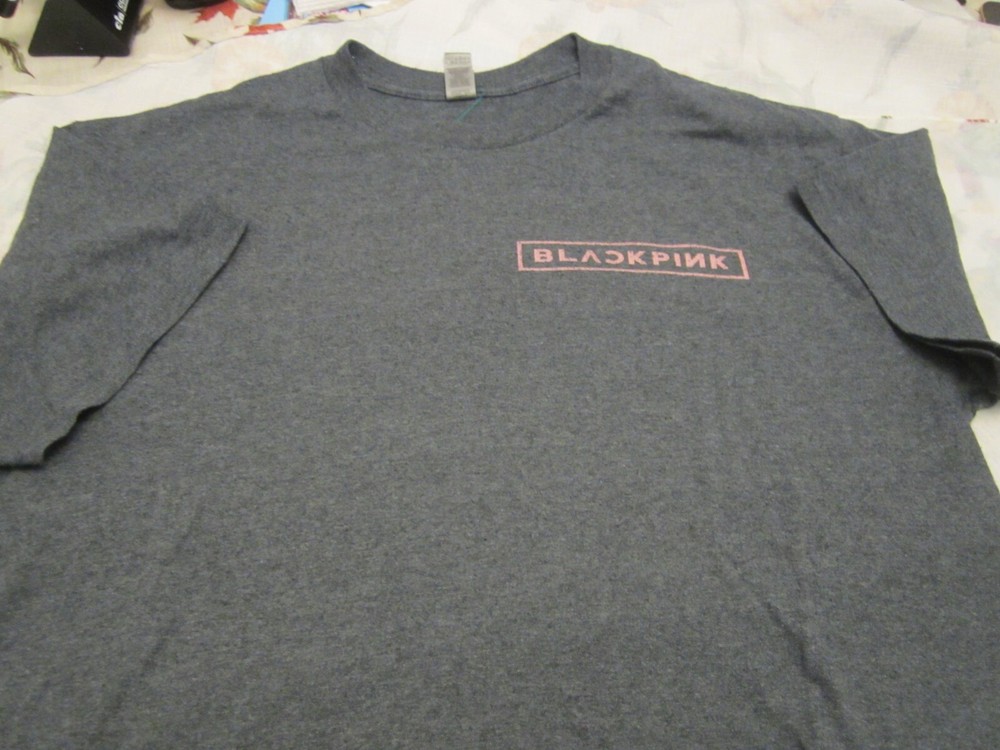 BlackPink T-Shirt – Gray – Large