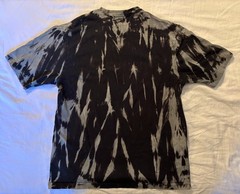 Air Jordan Tie Dye Graphic T Shirt Mens Medium Black Gray Nike Jumpman USA Baggy
