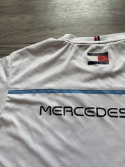2022 MERCEDES-BENZ FORMULA E TEAM WHITE T-SHIRT OFFICIAL LICENSED PRODUCT Size M