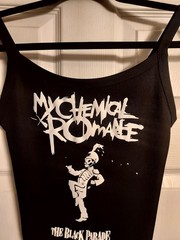 my chemical romance cropped tank top mcr crop top the black parade Tank Xs-2xl