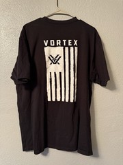 Vortex Optics Men’s Short Sleeve T-Shirt Size 2xl Black